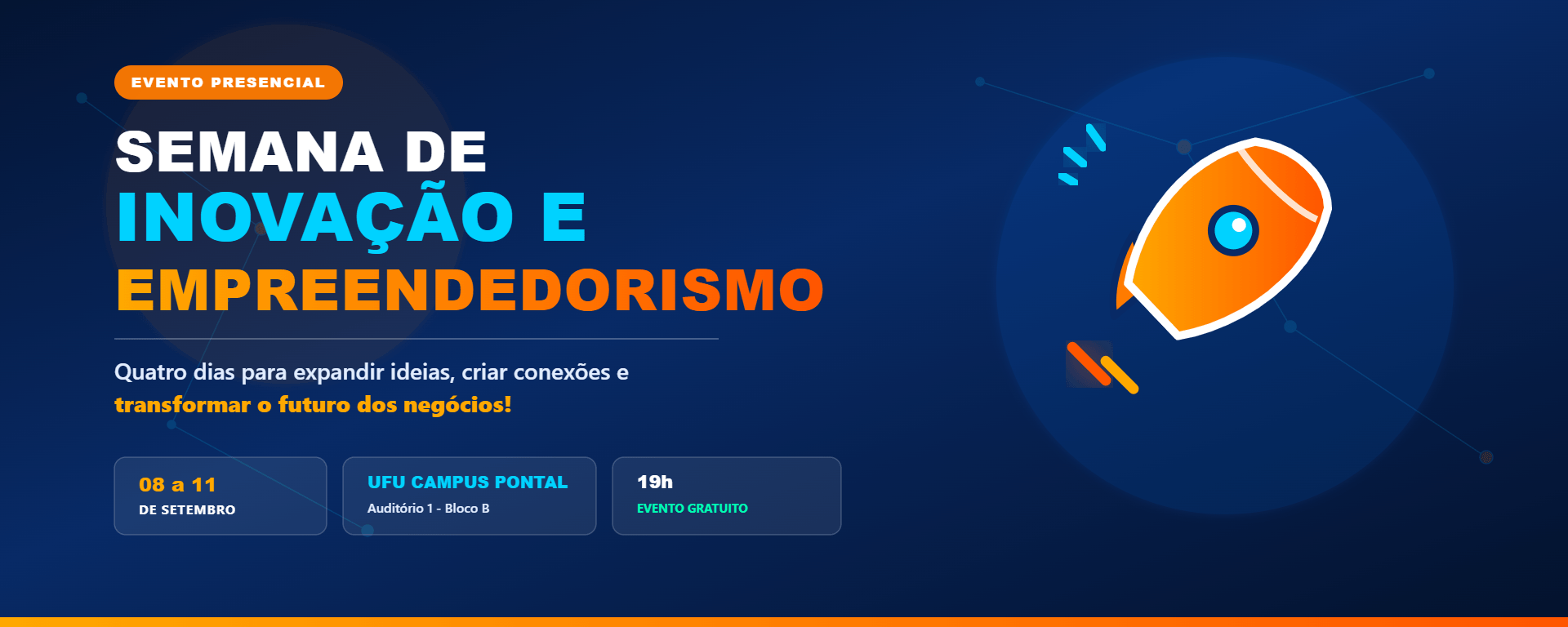 Capa do evento Semana de Inovação e Empreendedorismo